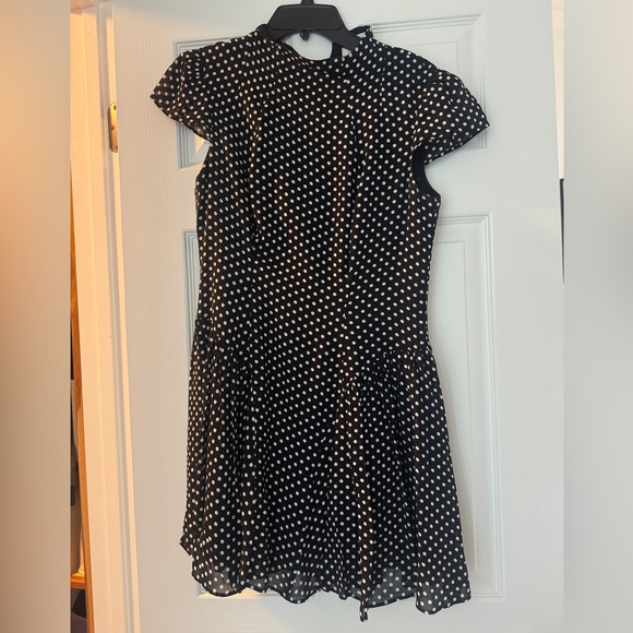 Maven Mini Dress in Caviar Dot - Picture 3 of 3